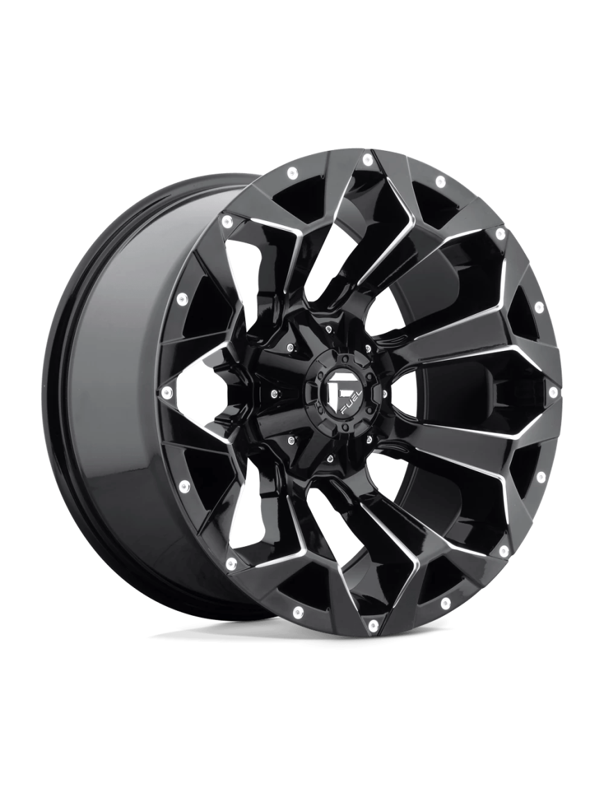 Felga aluminiowa D576 Assault Gloss Black Milled Fuel