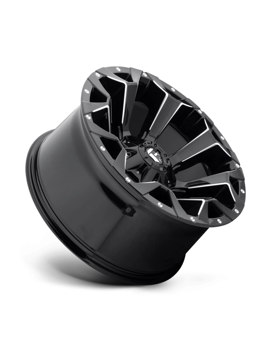 Felga aluminiowa D576 Assault Gloss Black Milled Fuel - ujęcie 2