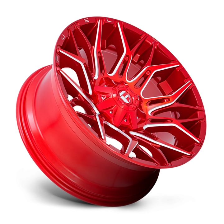 Felga aluminiowa D771 Twitch Candy RED Milled Fuel - ujęcie 2