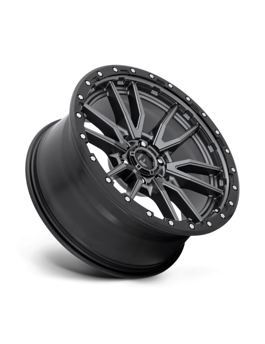 Felga aluminiowa D680 Rebel Matte GUN Metal Black Bead Ring Fuel - ujęcie 2