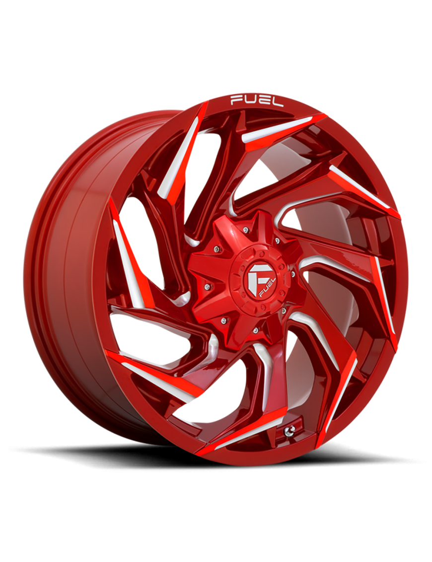 Felga aluminiowa D754 Reaction Candy RED Milled Fuel