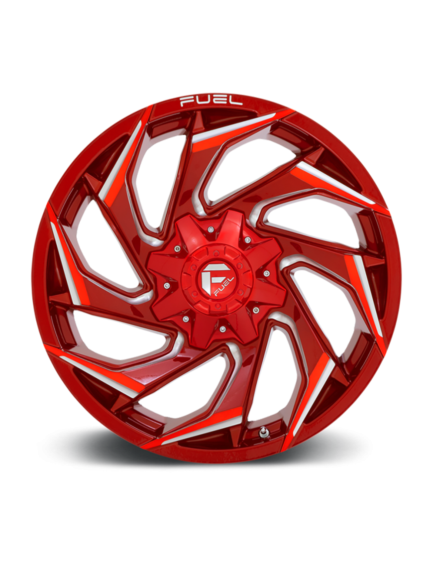 Felga aluminiowa D754 Reaction Candy RED Milled Fuel - ujęcie 3