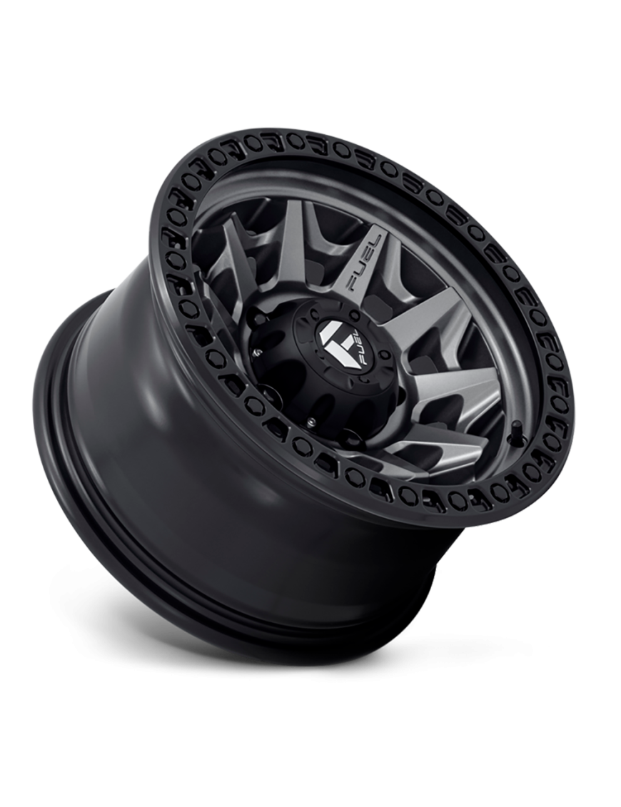 Felga aluminiowa D716 Covert Matte GUN Metal Black Bead Ring Fuel - ujęcie 2