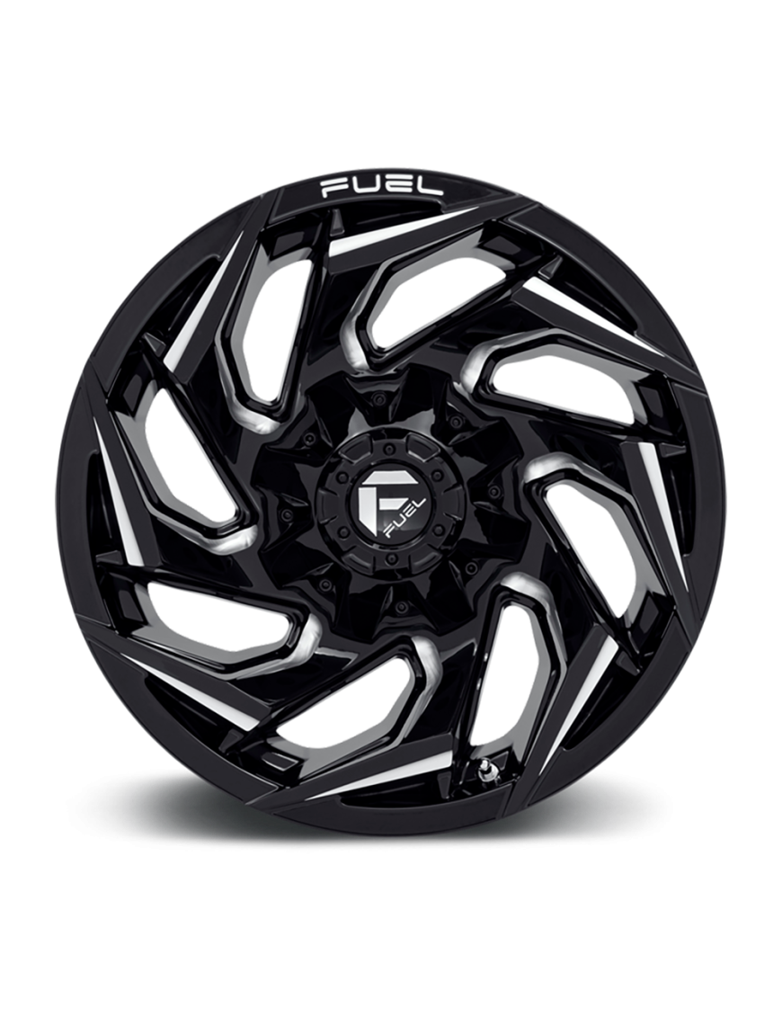 Felga aluminiowa D753 Reaction Gloss Black Milled Fuel - ujęcie 3