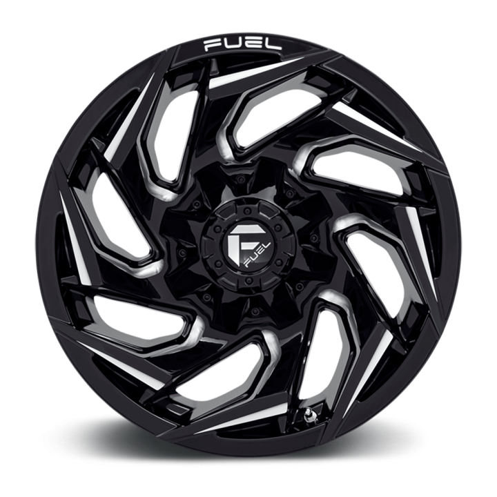 Felga aluminiowa D753 Reaction Gloss Black Milled Fuel - ujęcie 3