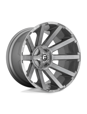 Felga aluminiowa D714 Contra Platinum Brushed GUN Metal Tinted Clear Fuel