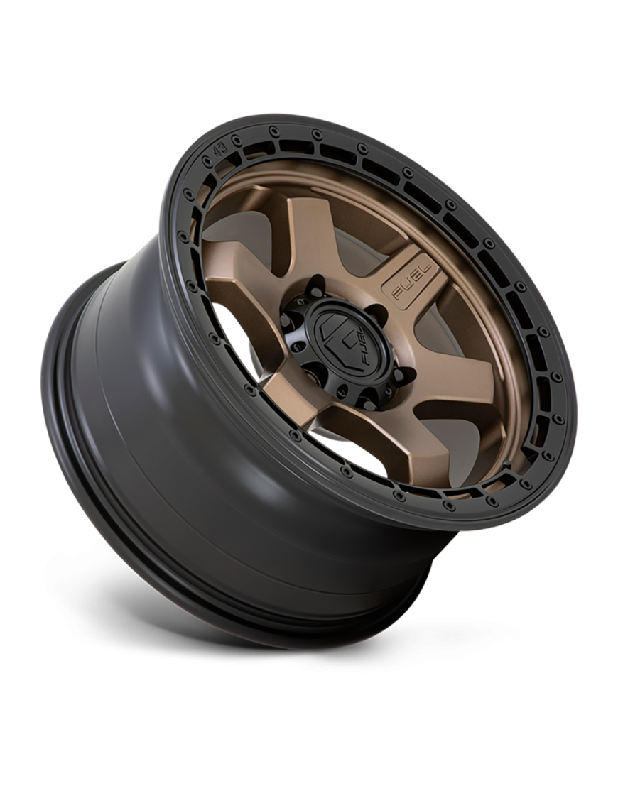 Felga aluminiowa D751 Block Matte Bronze W/ Black Ring Fuel - ujęcie 2