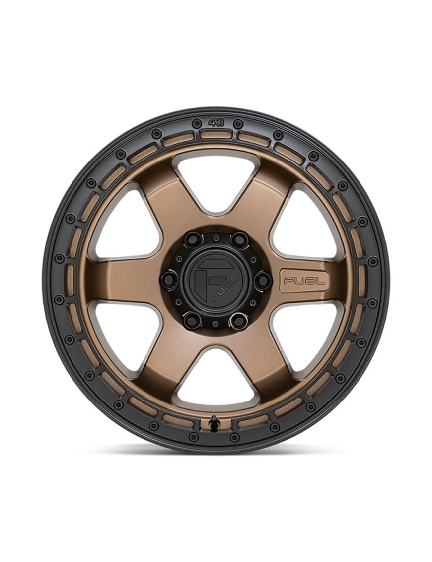 Felga aluminiowa D751 Block Matte Bronze W/ Black Ring Fuel - ujęcie 3