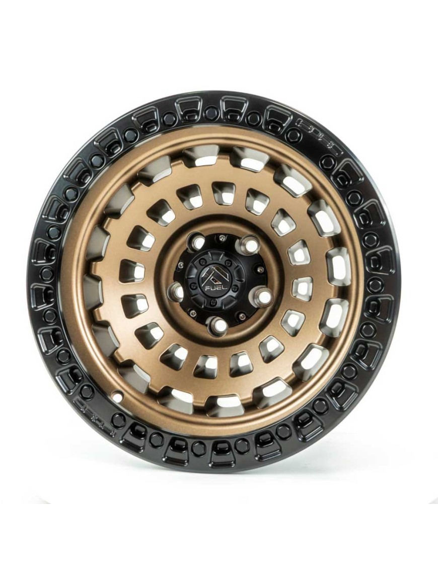Felga aluminiowa D634 Zephyr Matte Bronze Black Bead Ring Fuel - ujęcie 2