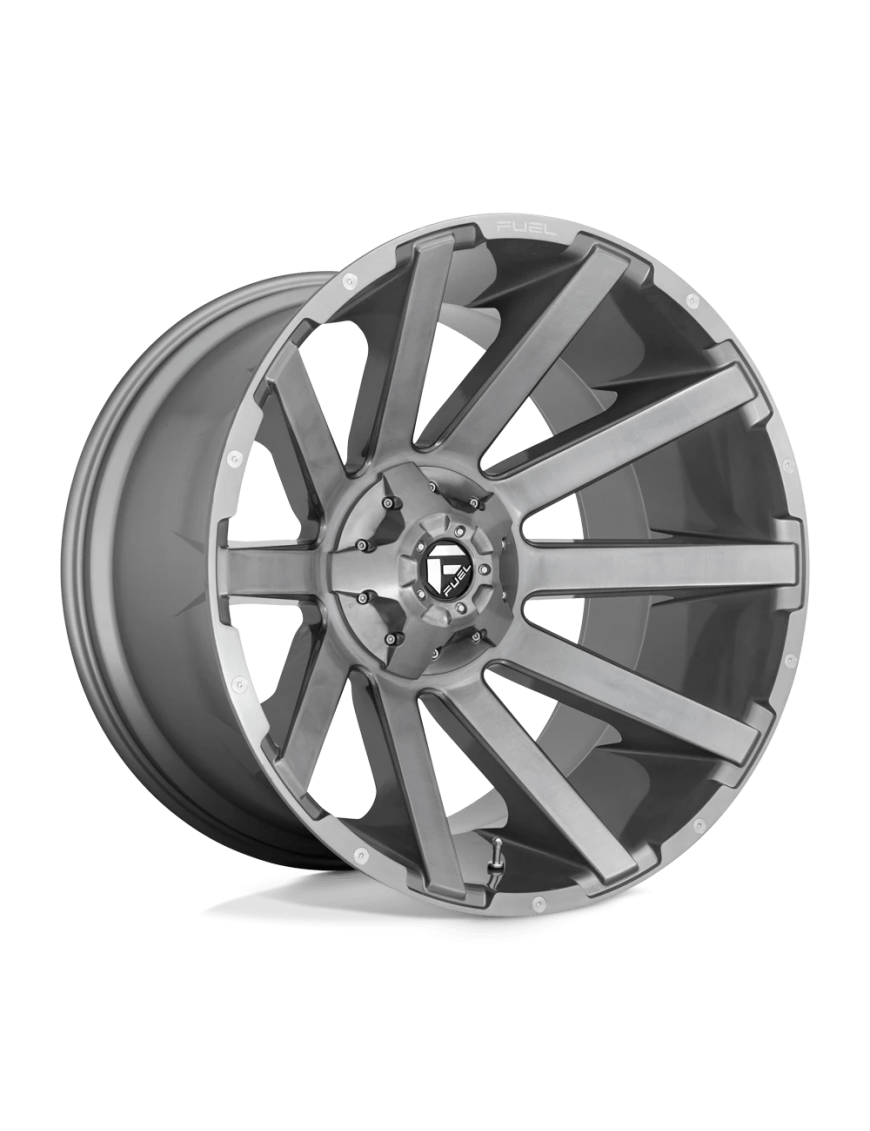 Felga aluminiowa D714 Contra Platinum Brushed GUN Metal Tinted Clear Fuel