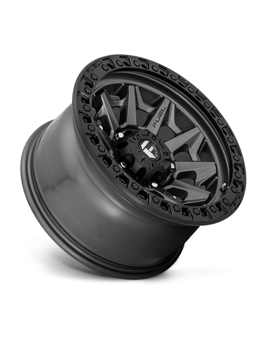 Felga aluminiowa D716 Covert Matte GUN Metal Black Bead Ring Fuel - ujęcie 2