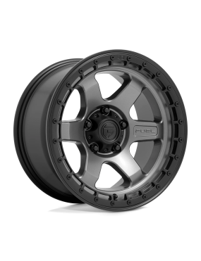 Felga aluminiowa D752 Block Matte Gunmetal W/ Black Ring Fuel