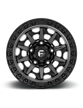 Felga aluminiowa D716 Covert Matte GUN Metal Black Bead Ring Fuel - ujęcie 3
