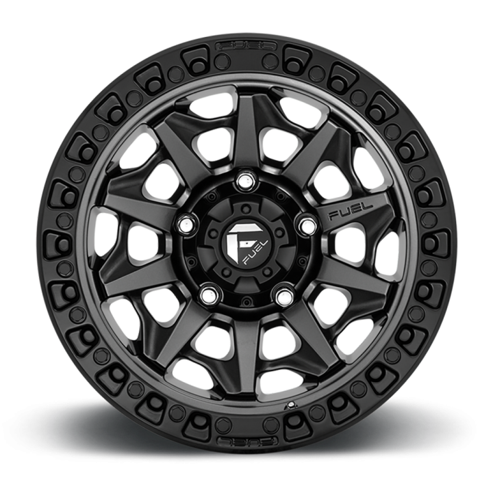Felga aluminiowa D716 Covert Matte GUN Metal Black Bead Ring Fuel - ujęcie 3