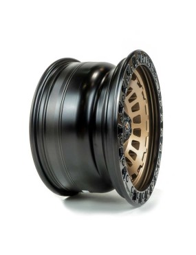 Felga aluminiowa D634 Zephyr Matte Bronze Black Bead Ring Fuel - ujęcie 5