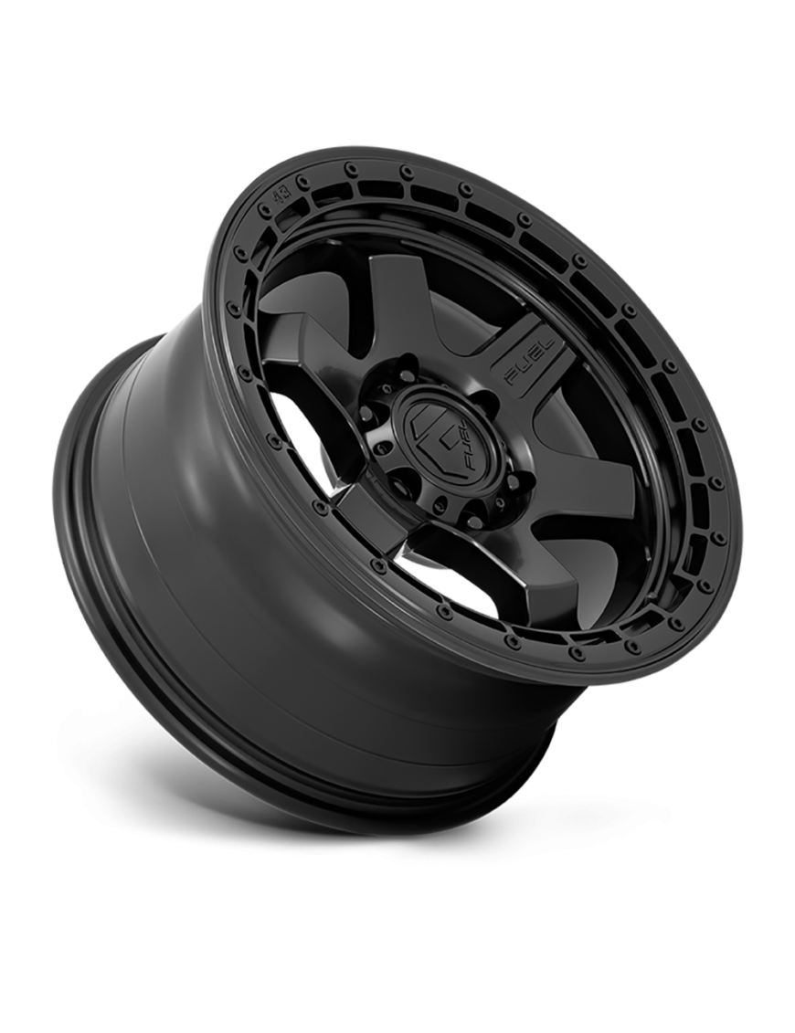 Felga aluminiowa D750 Block Matte Black W/ Black Ring Fuel - ujęcie 2