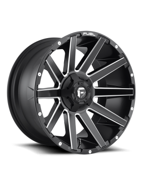 Felga aluminiowa D616 Contra Matte Black Milled Fuel