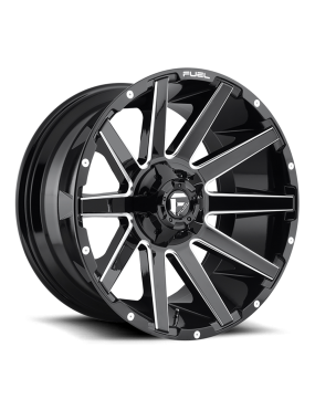 Felga aluminiowa D615 Contra Gloss Black Milled Fuel
