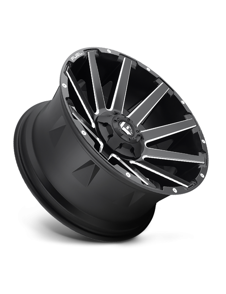 Felga aluminiowa D616 Contra Matte Black Milled Fuel - ujęcie 2