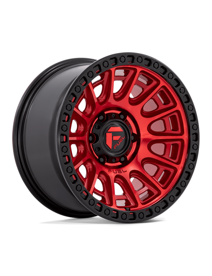 Felga aluminiowa D834 Cycle Candy RED W/ Black Ring Fuel