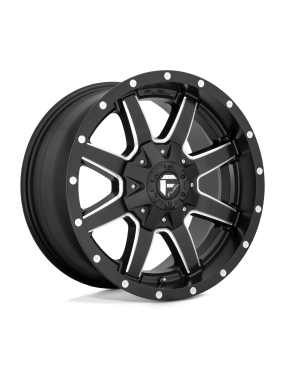 Felga aluminiowa D538 Maverick Matte Black Milled Fuel