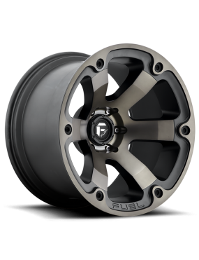 Felga aluminiowa D564 Beast Matte Black Double Dark Tint Fuel