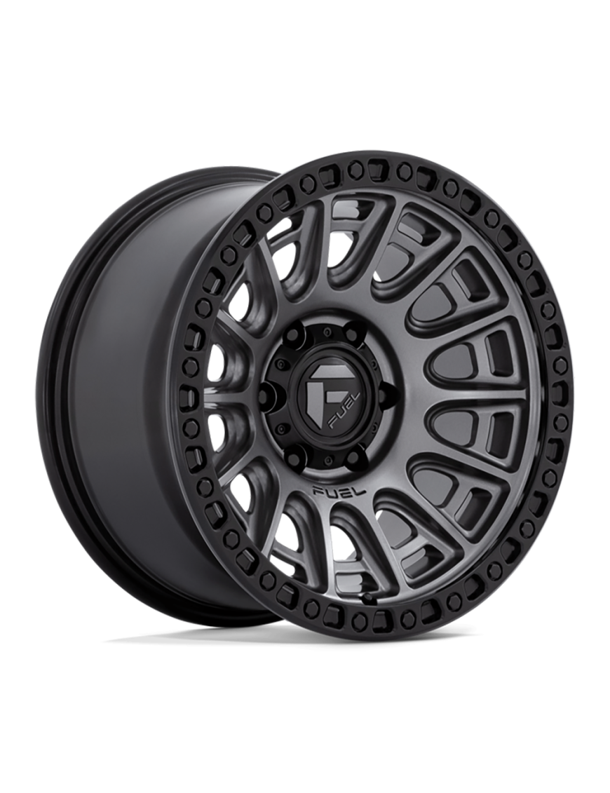 Felga aluminiowa D835 Cycle Matte Gunmetal W/ Black Ring Fuel