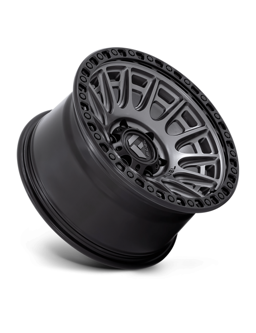 Felga aluminiowa D835 Cycle Matte Gunmetal W/ Black Ring Fuel - ujęcie 2