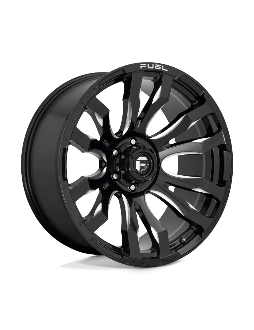 Felga aluminiowa D673 Blitz Gloss Black Milled Fuel