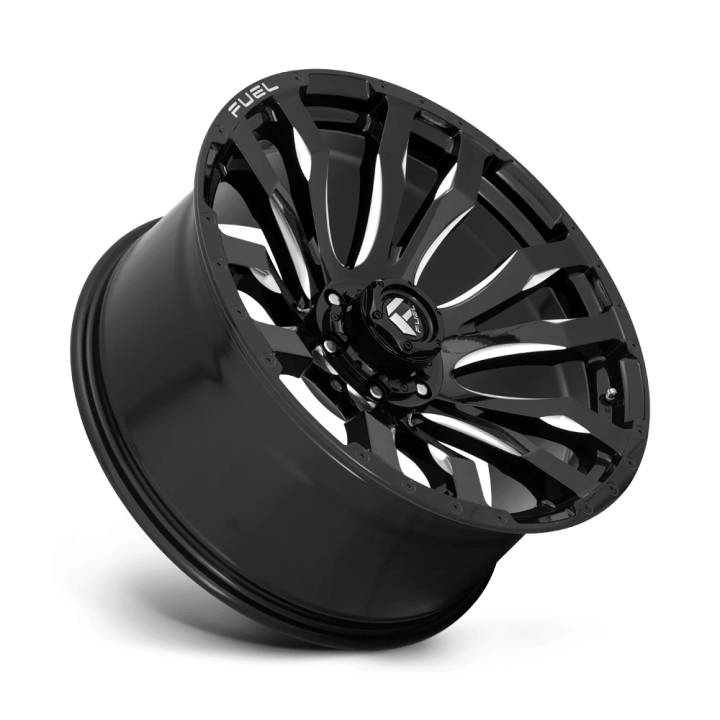 Felga aluminiowa D673 Blitz Gloss Black Milled Fuel - ujęcie 2