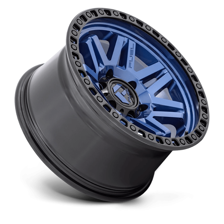 Felga aluminiowa D813 Syndicate Dark Blue W/ Black Ring Fuel - ujęcie 2