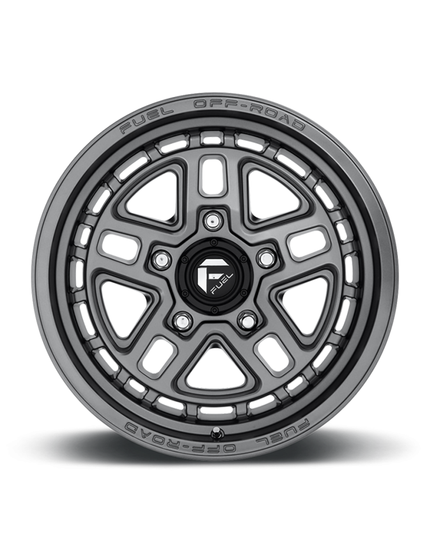 Felga aluminiowa D668 Nitro Matte GUN Metal Fuel - ujęcie 3