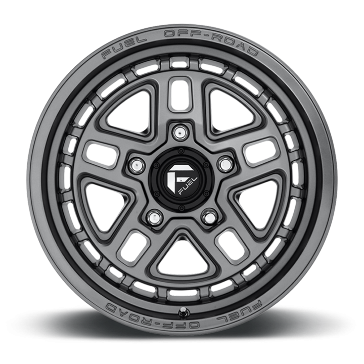 Felga aluminiowa D668 Nitro Matte GUN Metal Fuel - ujęcie 3