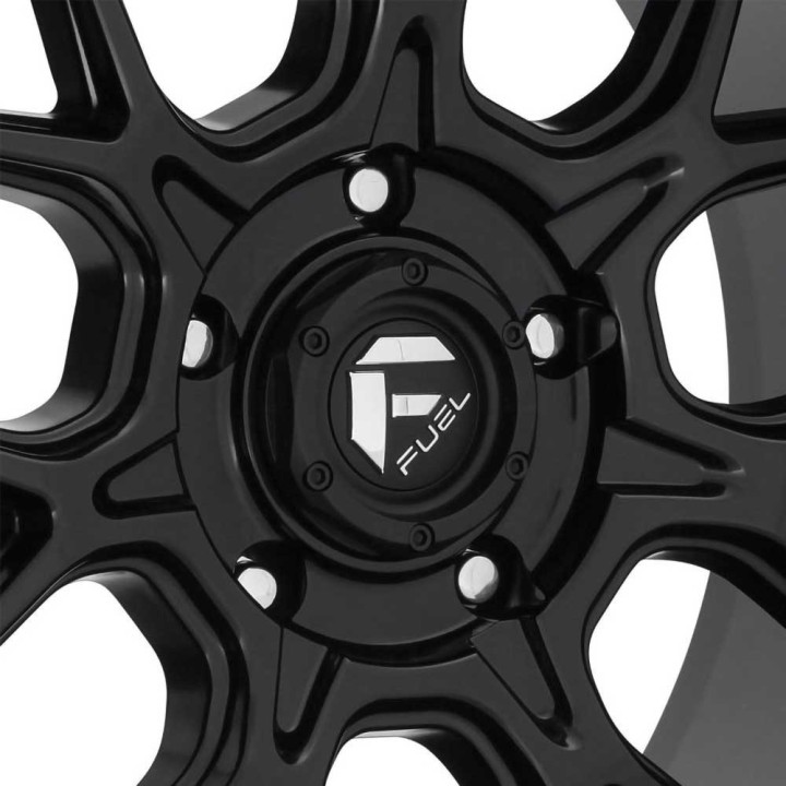 Felga aluminiowa D670 Tech Matte Black Fuel - ujęcie 4