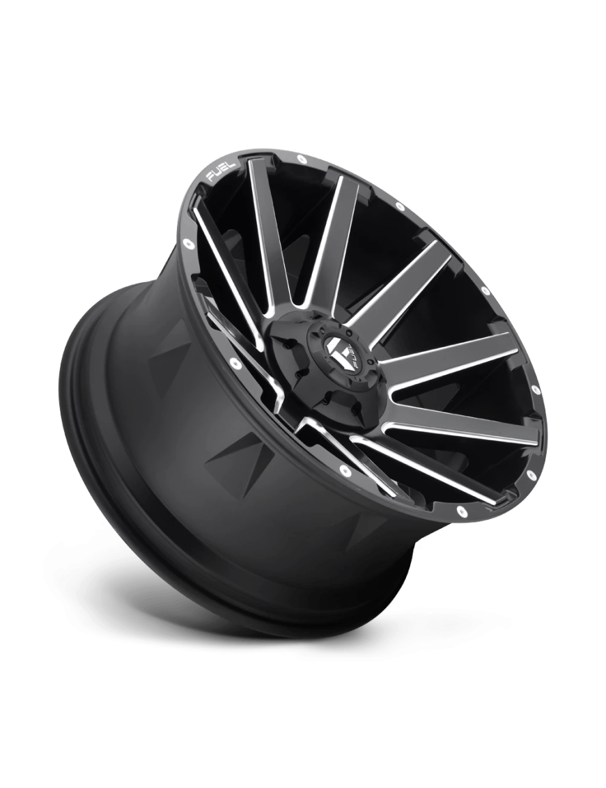 Felga aluminiowa D616 Contra Matte Black Milled Fuel - ujęcie 2