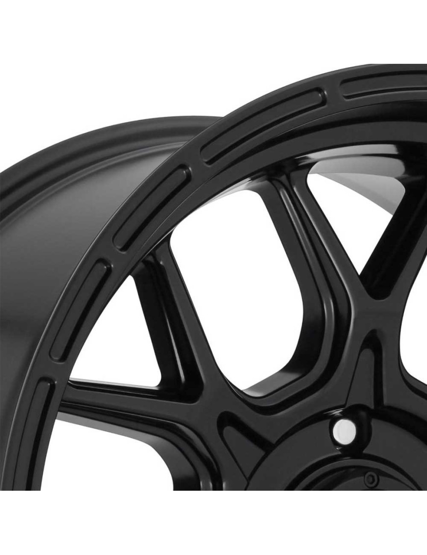 Felga aluminiowa D670 Tech Matte Black Fuel - ujęcie 5