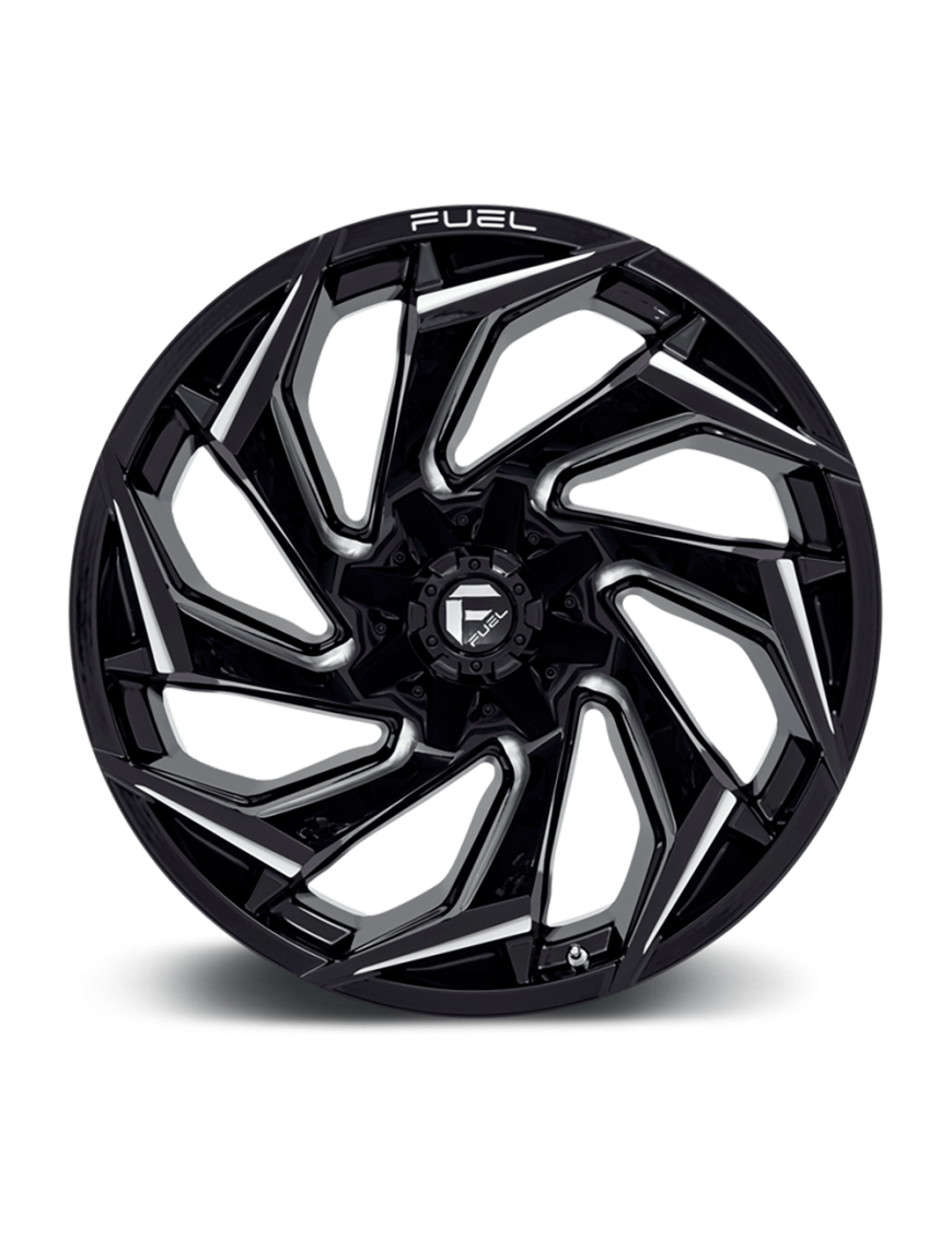 Felga aluminiowa D753 Reaction Gloss Black Milled Fuel - ujęcie 3