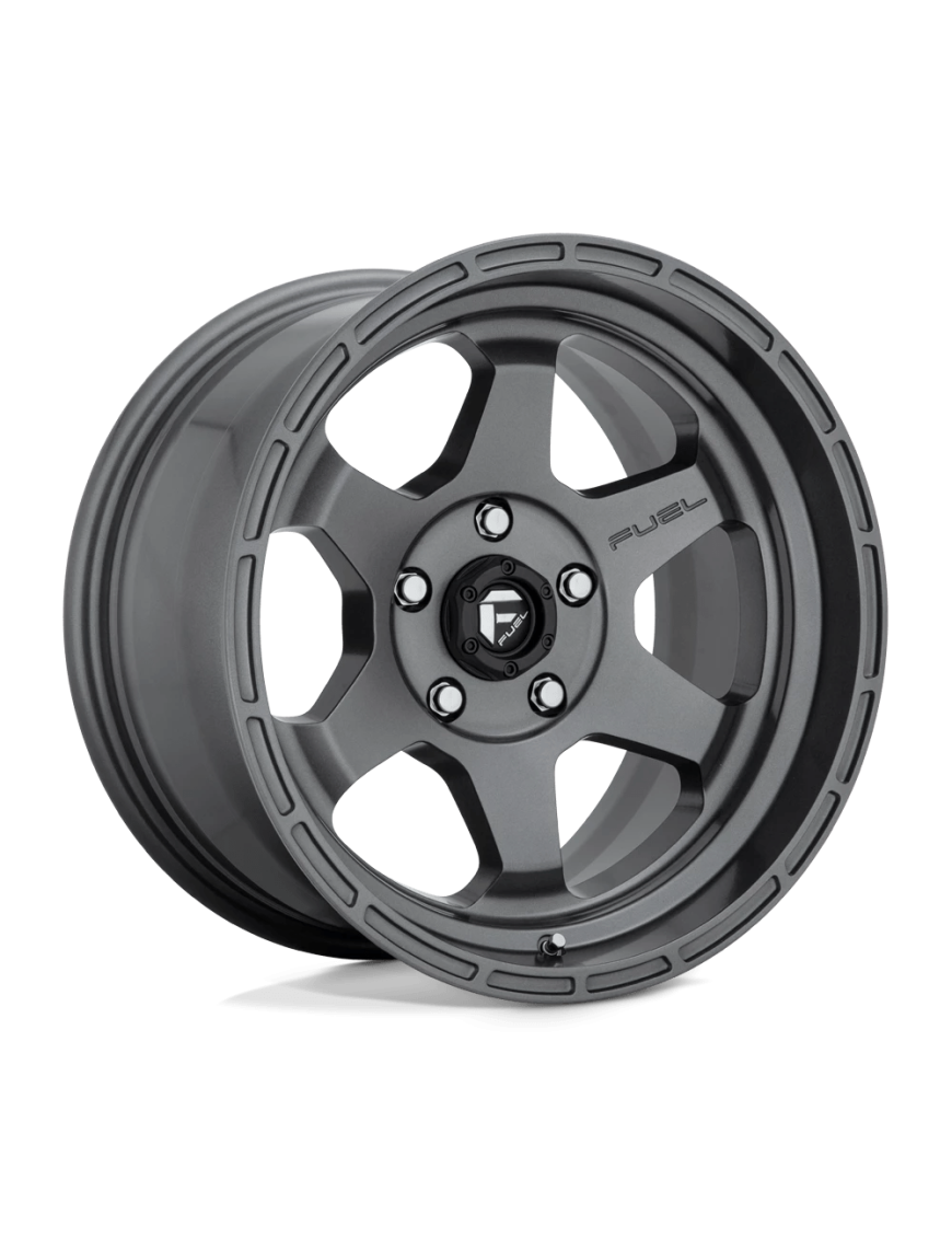 Felga aluminiowa D665 Shok Matte GUN Metal Fuel