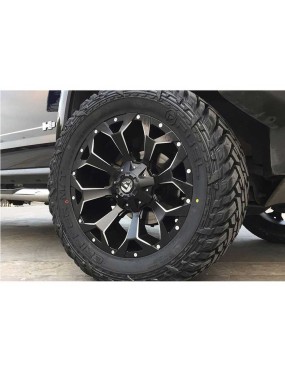 Felga aluminiowa D546 Assault Matte Black Milled Fuel - ujęcie 4