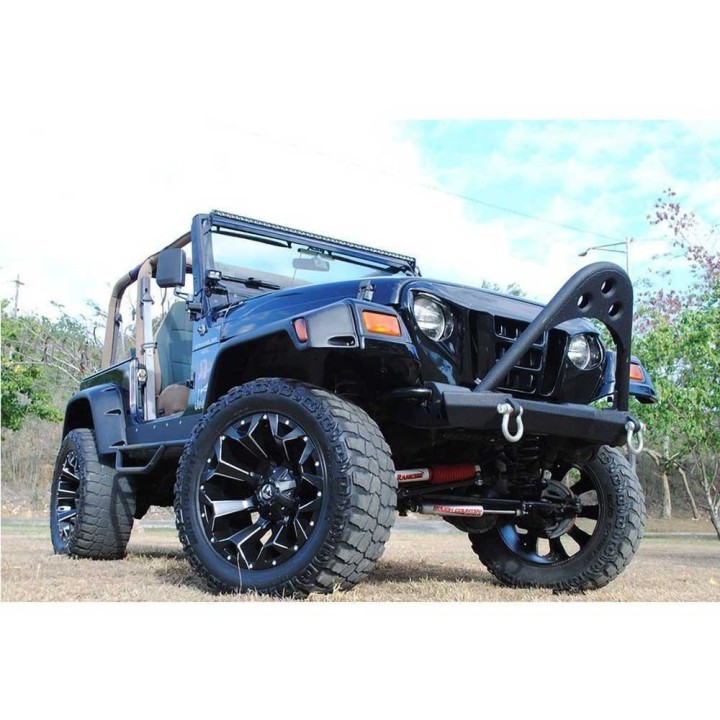 Felga aluminiowa D546 Assault Matte Black Milled Fuel - ujęcie 6