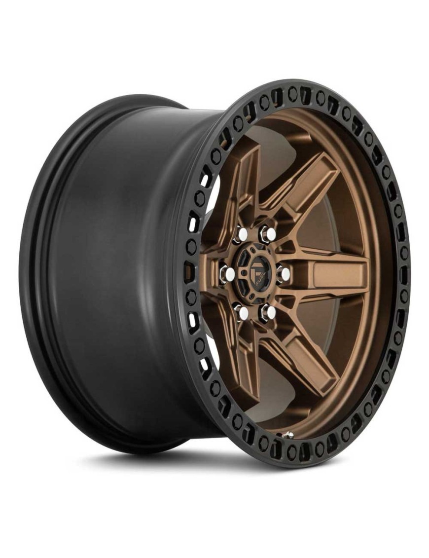 Felga aluminiowa D699 Kicker 6 Matte Bronze Black Bead Ring Fuel - ujęcie 3