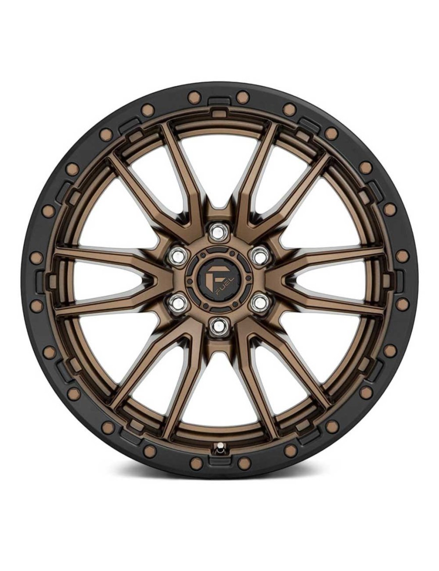 Felga aluminiowa D681 Rebel 6 Matte Bronze Black Bead Ring Fuel - ujęcie 2