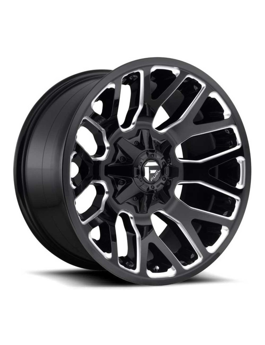 Felga aluminiowa D623 Warrior Gloss Black Milled Fuel