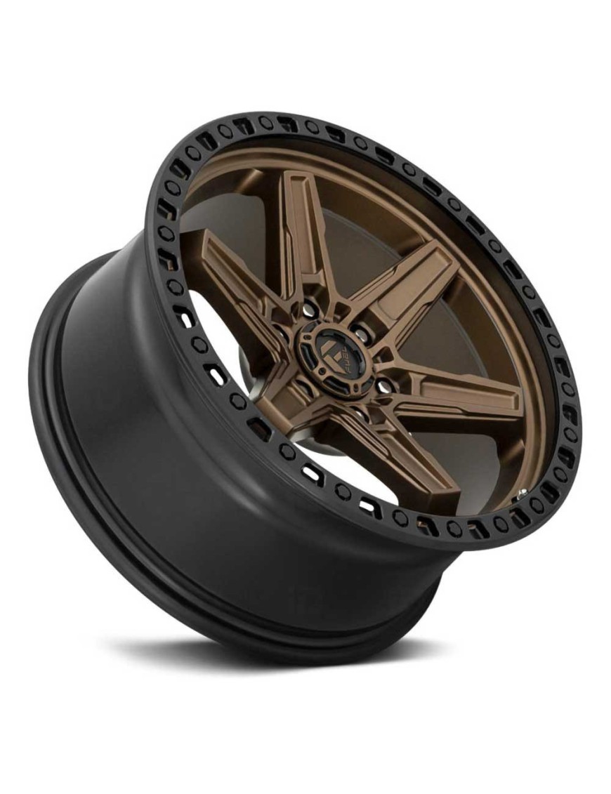 Felga aluminiowa D699 Kicker 6 Matte Bronze Black Bead Ring Fuel - ujęcie 4