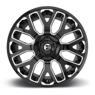 Felga aluminiowa D623 Warrior Gloss Black Milled Fuel - ujęcie 2
