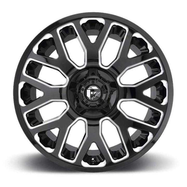Felga aluminiowa D623 Warrior Gloss Black Milled Fuel - ujęcie 2