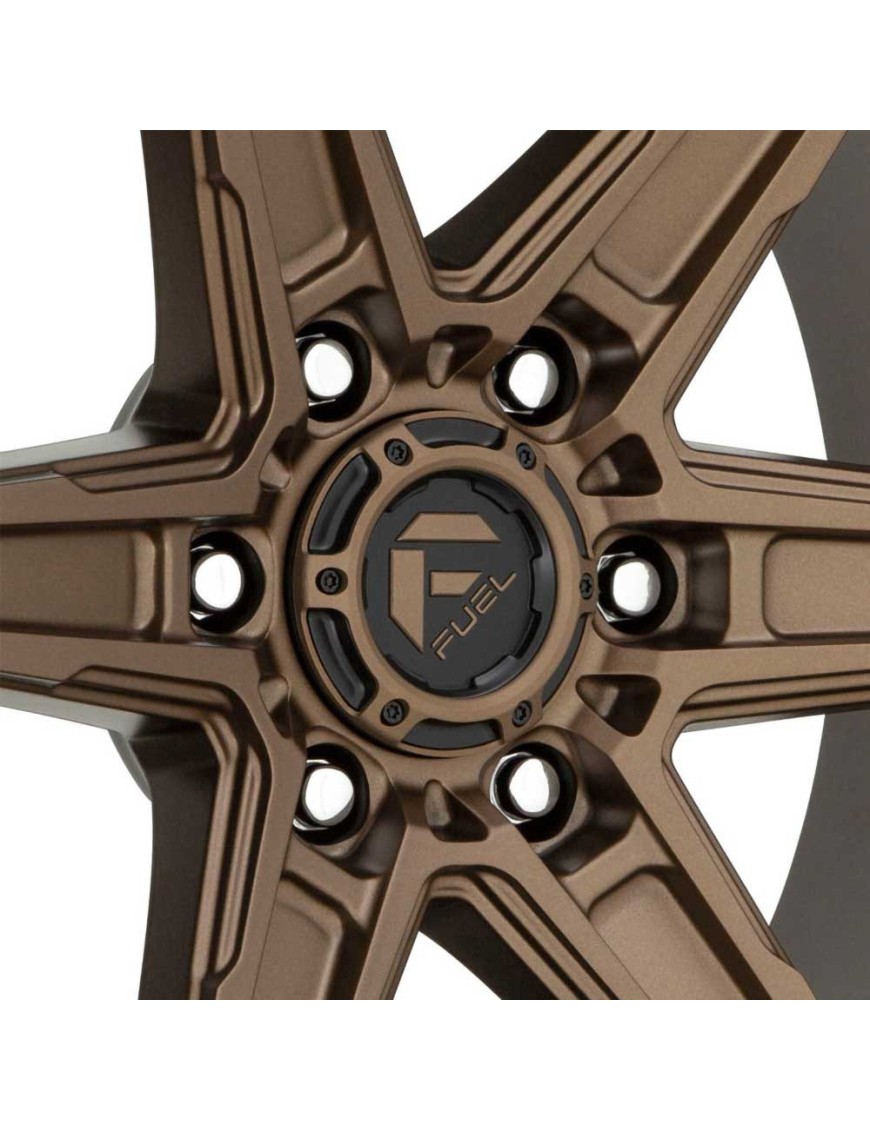 Felga aluminiowa D699 Kicker 6 Matte Bronze Black Bead Ring Fuel - ujęcie 5