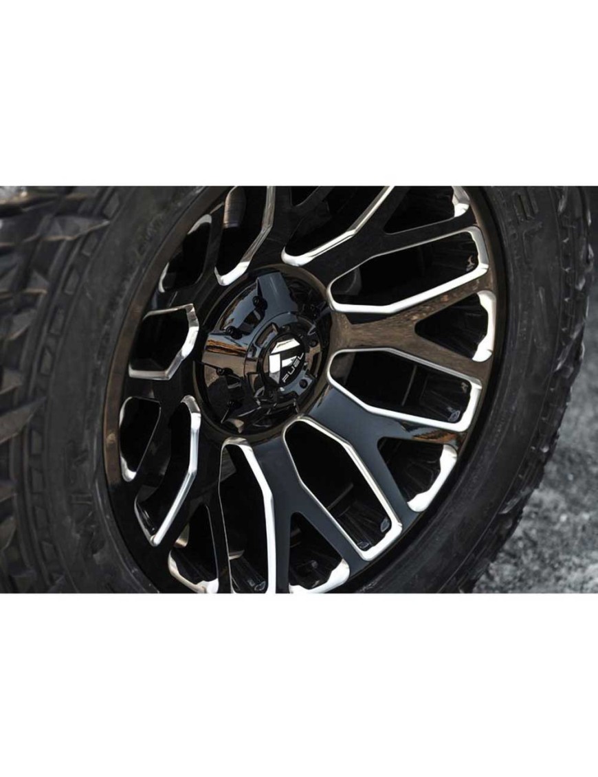 Felga aluminiowa D623 Warrior Gloss Black Milled Fuel - ujęcie 3