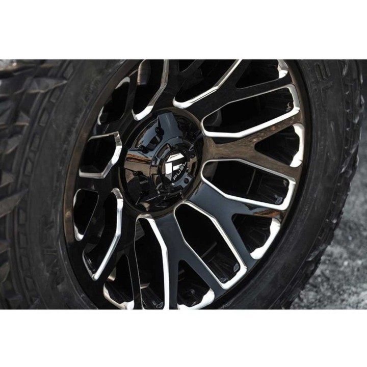 Felga aluminiowa D623 Warrior Gloss Black Milled Fuel - ujęcie 3