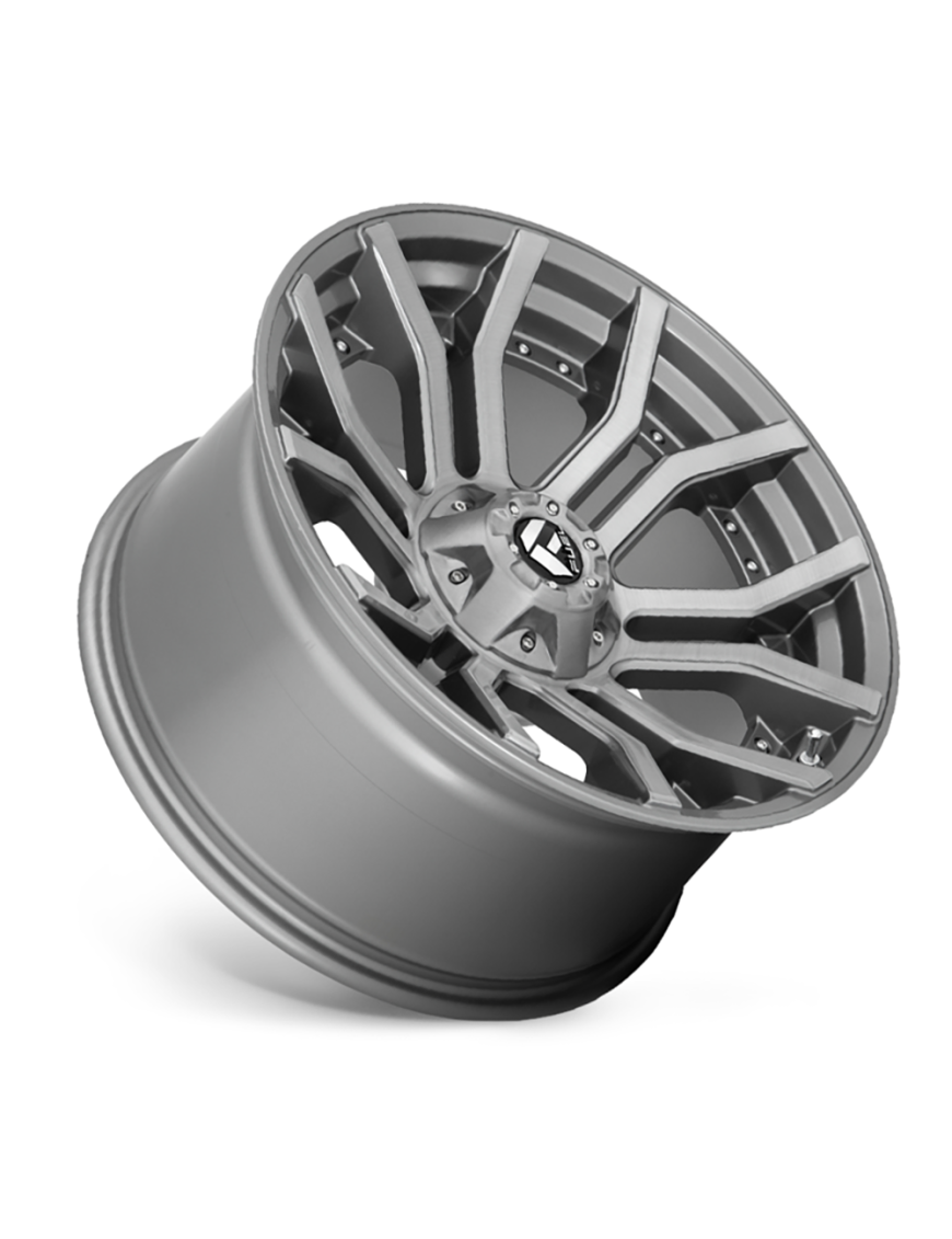 Felga aluminiowa D713 Rage Brushed Gun Metal/Tinted Clear Fuel - ujęcie 3